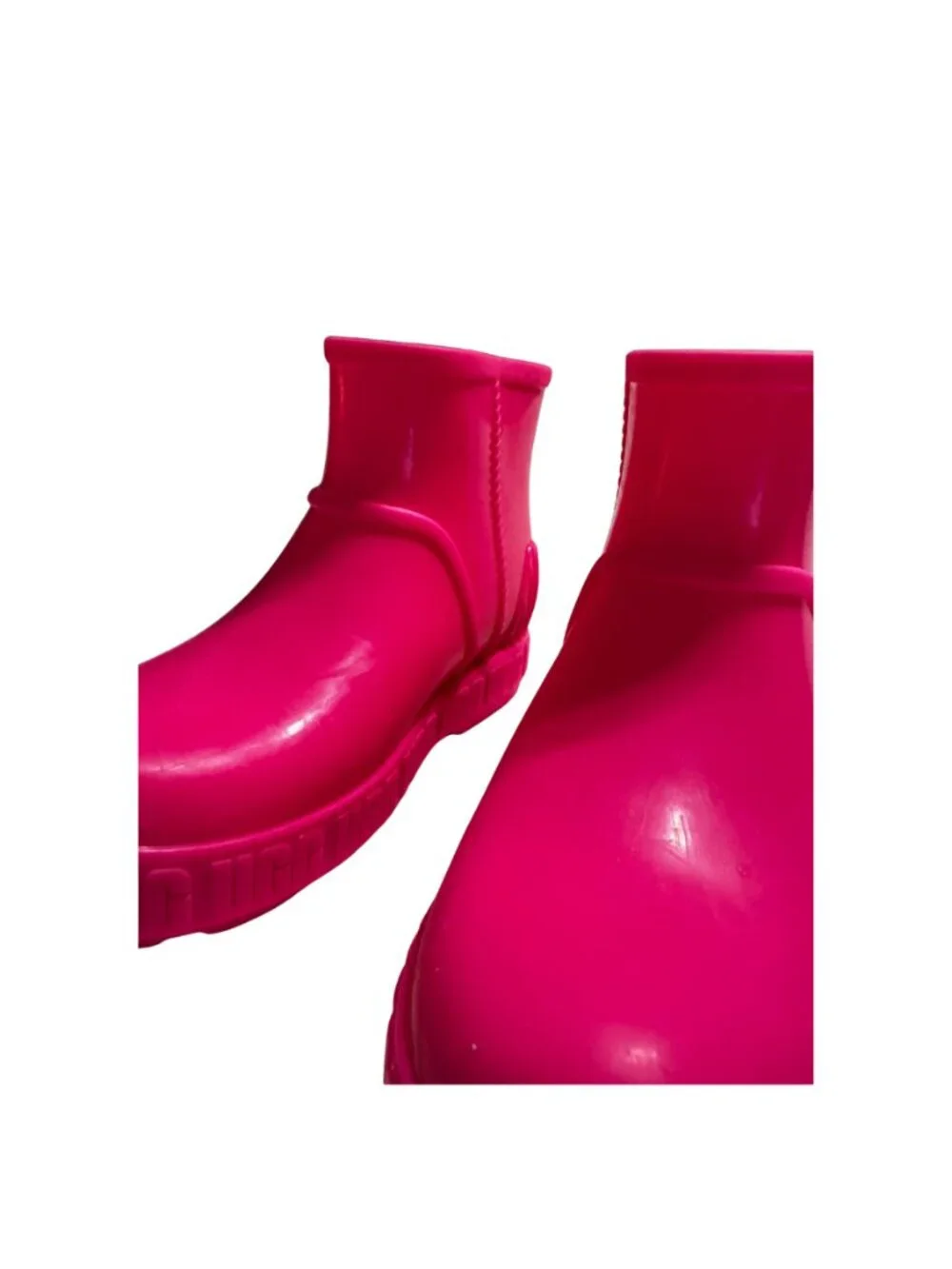 UGG Drizlita Taffy Pink Waterproof Rain Boots girls size 2